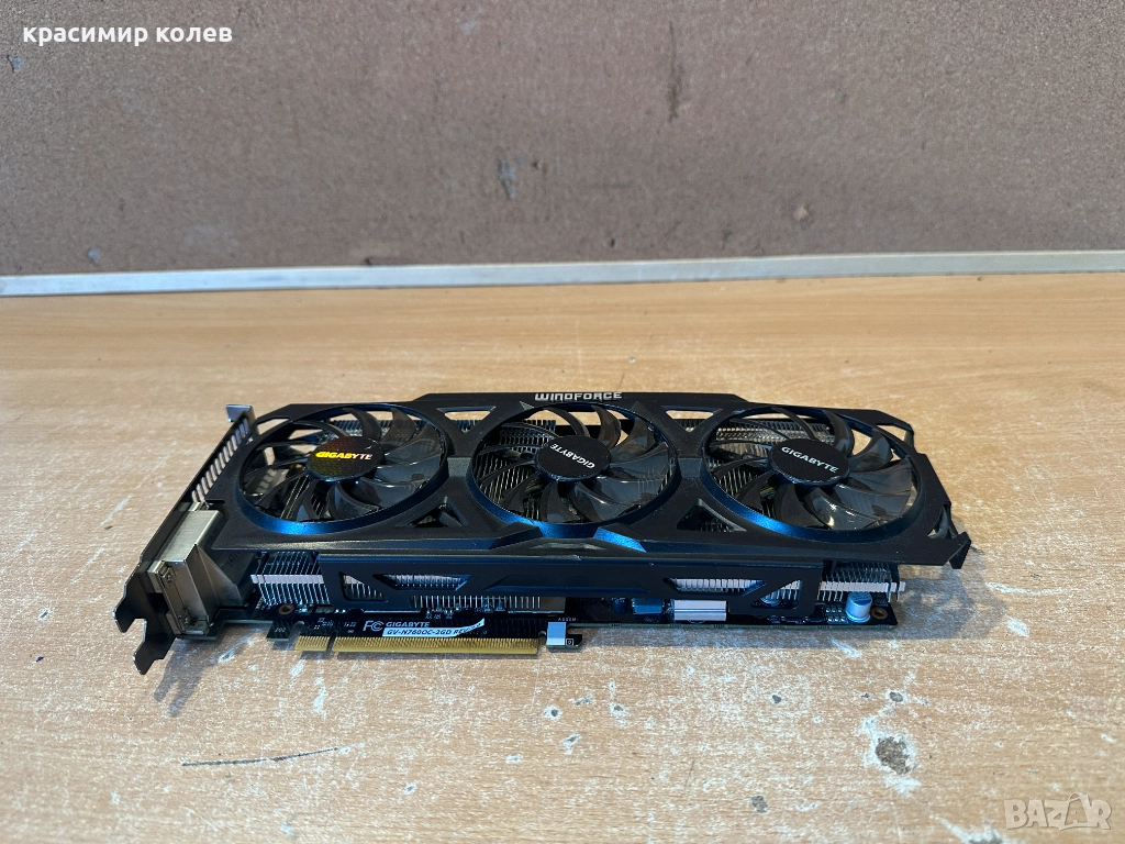 видеокарта "Gigabyte GeForce GTX 760 WindForce 3X", снимка 1