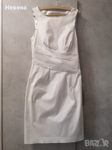 Бяла Рокля XS-S Sisley, снимка 1