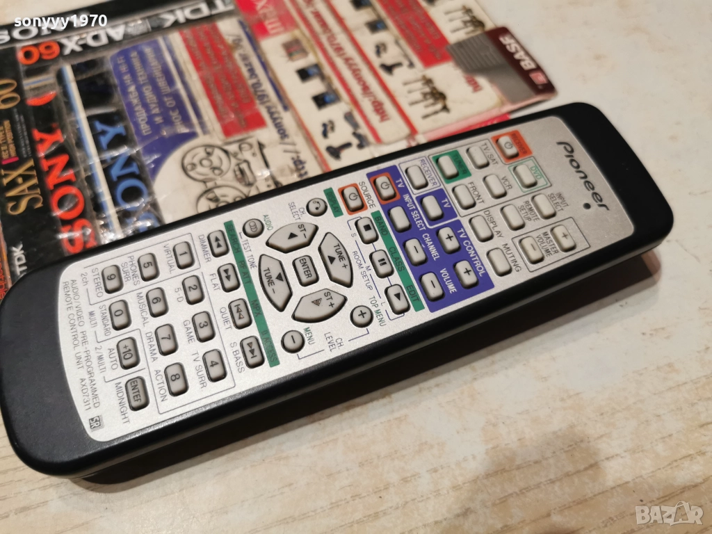 PIONEER AXD7311 AUDIO REMOTE-ВНОС SWISS 2212251842, снимка 1