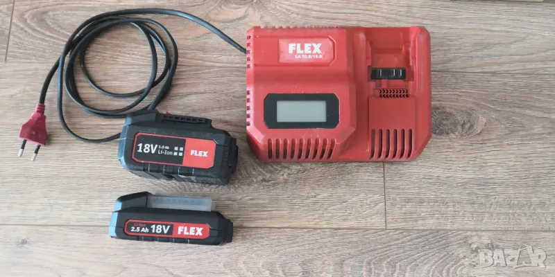 Flex зарядно и батерии, снимка 1