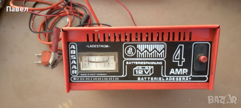 Зарядно за лека кола, произведено в западна Германия, снимка 1
