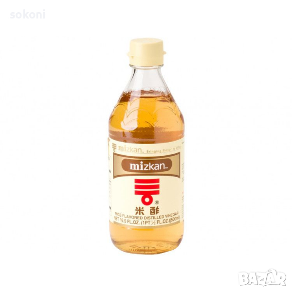 Mizkan Rice Flavoured Distilled Vinegar / Мизкан Оризов Ароматизиран Дестилиран Оцет 500мл;, снимка 1