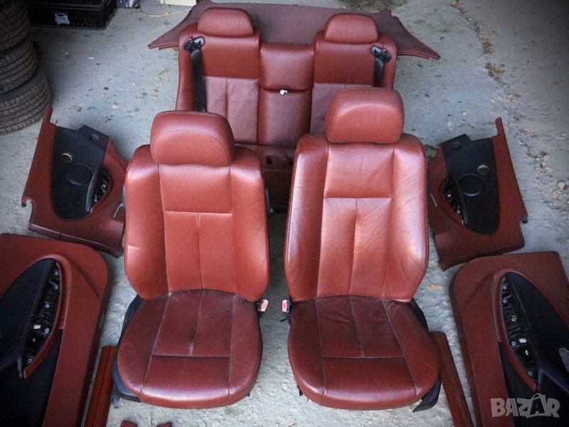 Електрически кожен салон / Седалки за BMW E63 с подгрев и памет БМВ Е63 6-серия, снимка 1