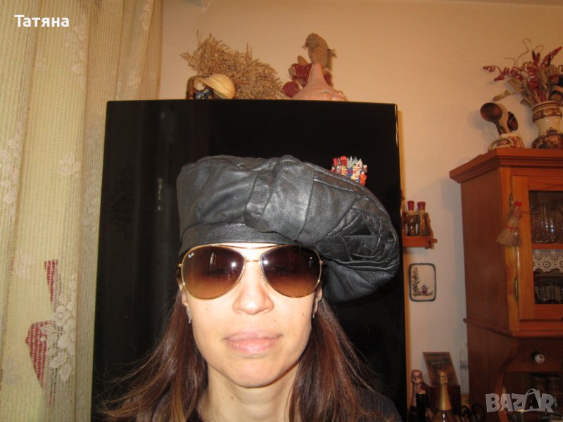 ТАКЕ  кожа; ръчно плетиво;, снимка 1