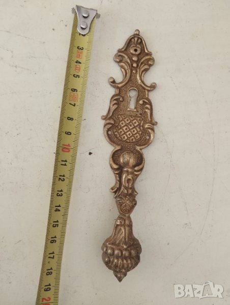  стара месингова дръжки за мебел, снимка 1