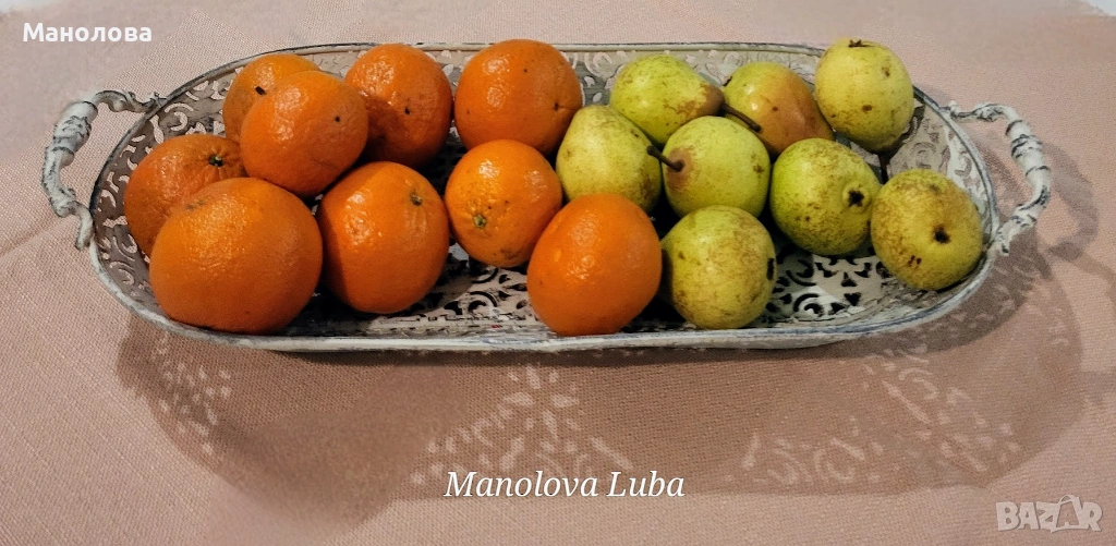 Винтидж декоративна табла Lilli Iron Grey в стил Рустик., снимка 1