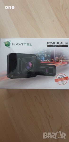 Нов Navitel видеорегистратор с две камери за автомобил dual;full hd, снимка 1