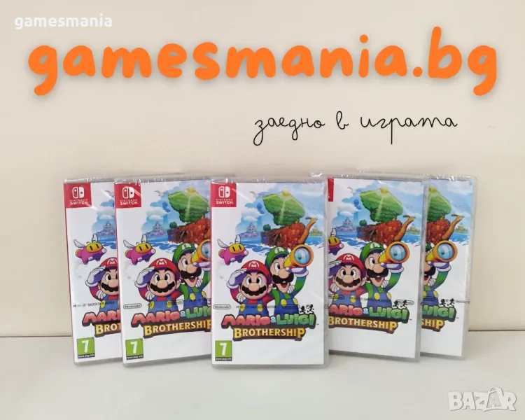 [NINTENDO Switch] СУПЕР Цена / Mario & Luigi: Brothership, снимка 1