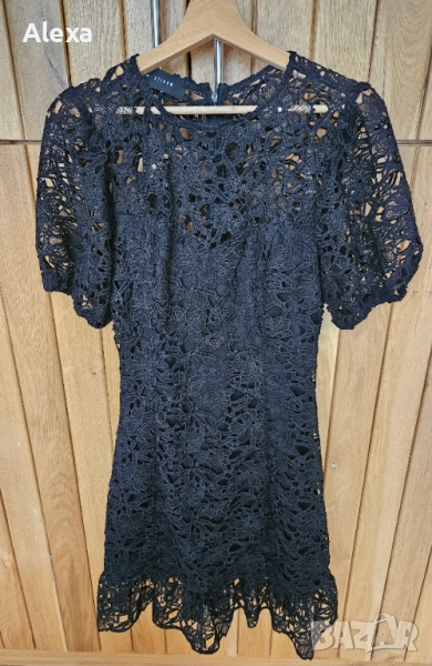 Рокля с плетена дантела марка Mohito размер 40 нова, снимка 1