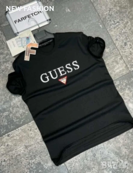 Мъжки Памучни Тениски ✨Guess, снимка 1