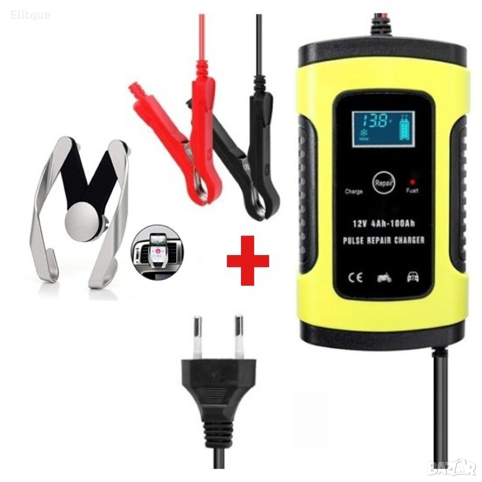 Поставка за телефон Butterfly + Импулсно зарядно за акумулатор, снимка 1