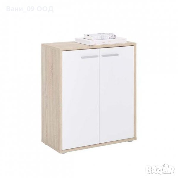 Практичен скрин с 2 вратички и 1 рафт, снимка 1