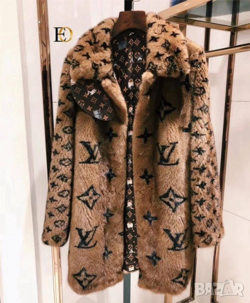 пухено палто louis vuitton , снимка 1