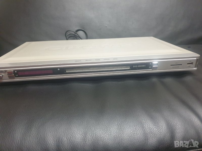 Двд / DVD Crown DVD-3500SBC В много добро състояние. Работи без проблем. Няма дистанционно. , снимка 1