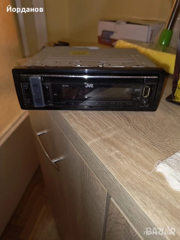 Автокасетофон JVC KD-T401, снимка 1