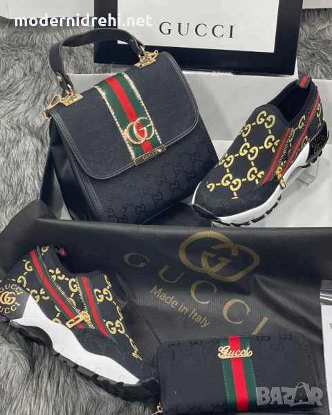 Дамски спортни обувки портфейл и чанта Gucci код 102, снимка 1