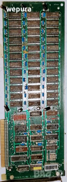 ISA карта за 16 битов компютър допълнителна платка памет, снимка 1