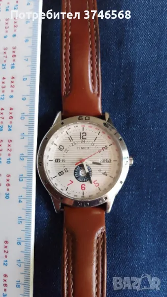 винтидж часовник. Timex Silver Dial, снимка 1