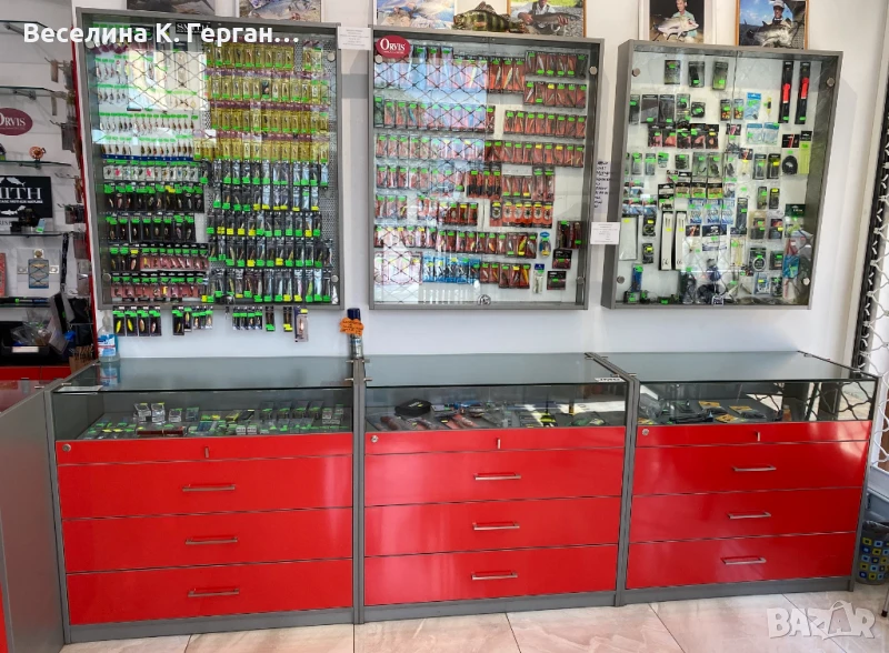 Търговско оборудване и стойки за въдици, снимка 1