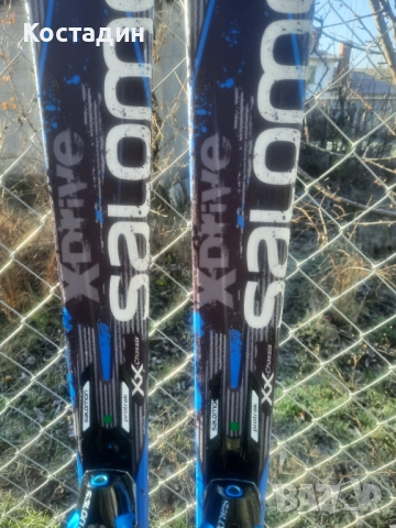 Карвинг ски  SALOMON X-DRIVE 75   168см , снимка 5 - Зимни спортове - 52188618