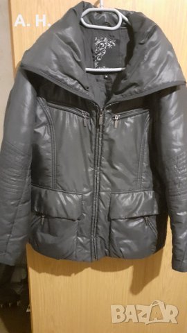 Дамско черно яке, снимка 1