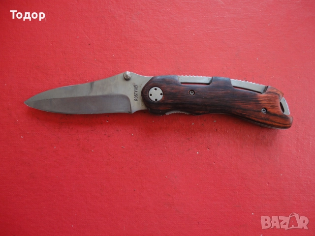Немски джобен нож 9, снимка 2 - Ножове - 52673392