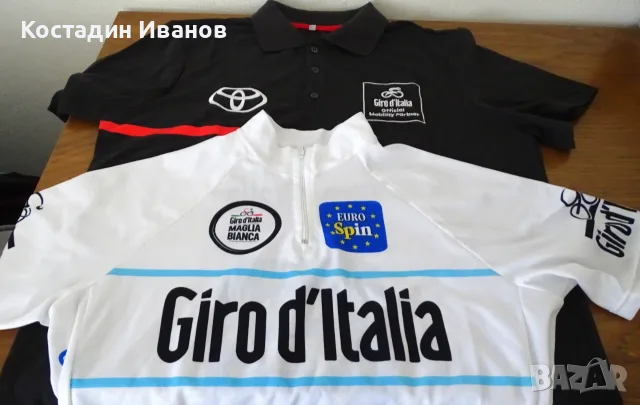 Giro d'Italia вело джърси и поло блуза Джиро Италия Toyota