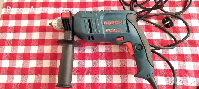 Ударна Дрелка Bosch GSB 16 RE, снимка 5 - Бормашини - 52920047