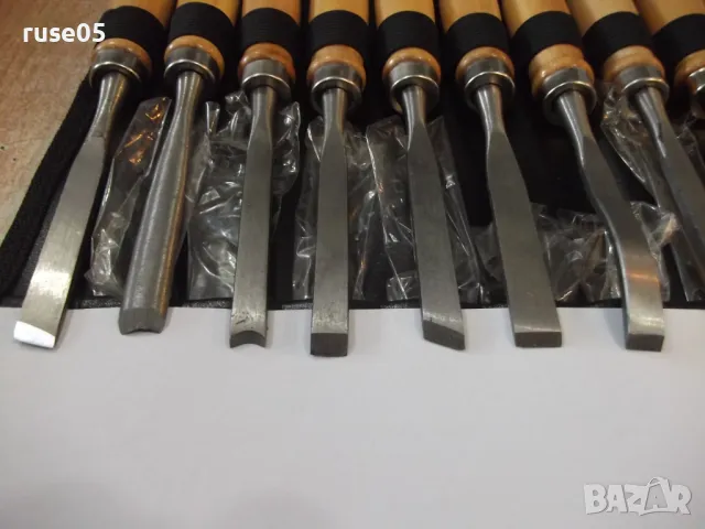 Комплект "TROY" от 12 бр. дърворезбарски длета нов, снимка 10 - Други инструменти - 49455153