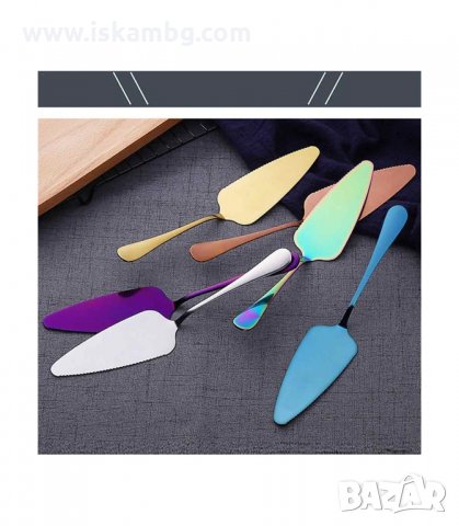 МЕТАЛНА ЛОПАТКА ЗА СЕРВИРАНЕ НА ТОРТА - код 3037, снимка 7 - Прибори за хранене, готвене и сервиране - 33897555