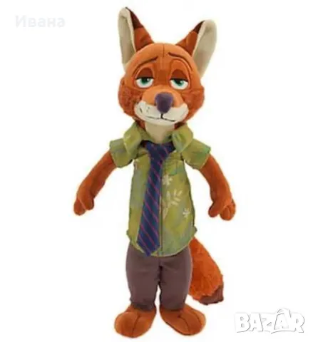 Плюшена играчка Зоотрополис Zootopia Джуди Хопс и Ник Уайлд 42см, снимка 3 - Плюшени играчки - 48349479