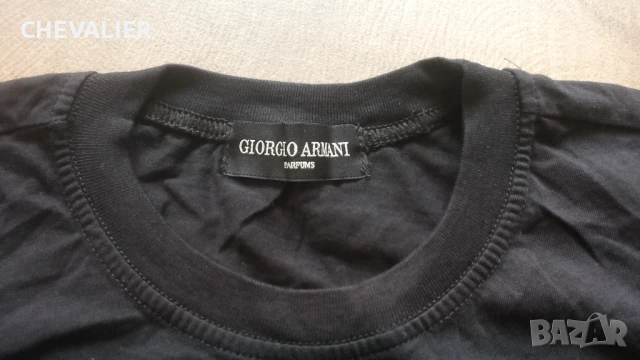 GIORGIO ARMANI Parfums T-Shirt Размер S-M тениска 10-67, снимка 5 - Тениски - 50633424