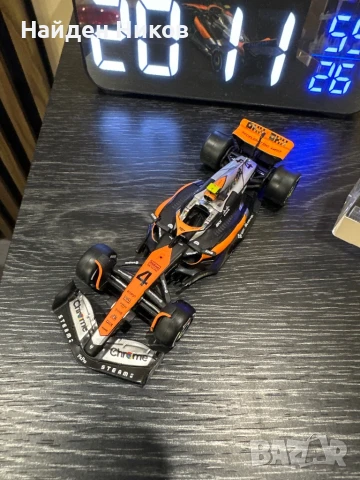 Mclaren Метална количка Burago 1:43