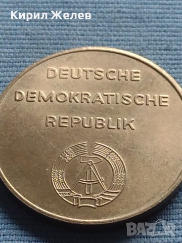 Стар рядък плакет 1980г. ГДР за КОЛЕКЦИЯ ДЕКОРАЦИЯ 58141, снимка 5 - Нумизматика и бонистика - 42715367