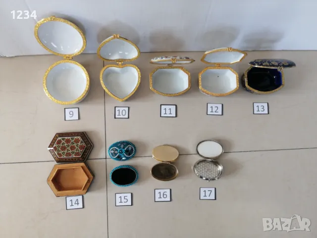 Кутийки за бижута, снимка 8 - Други - 49471133