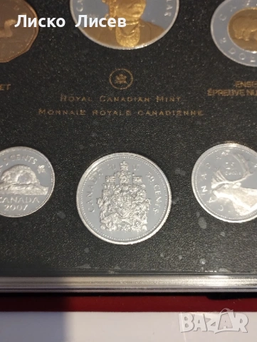 Канада 2007г. сет мат-гланц 8 броя монети 6 от тях сребро, снимка 7 - Нумизматика и бонистика - 53605447