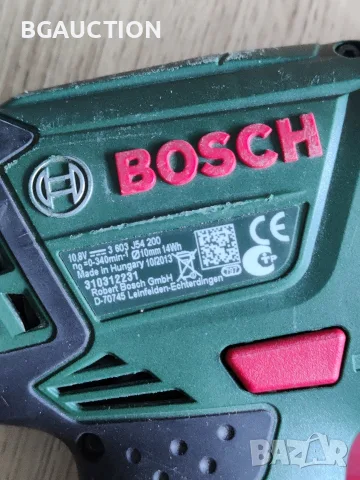 акумулаторна отверка bosch psr 10.8 LI, снимка 4 - Винтоверти - 56244697
