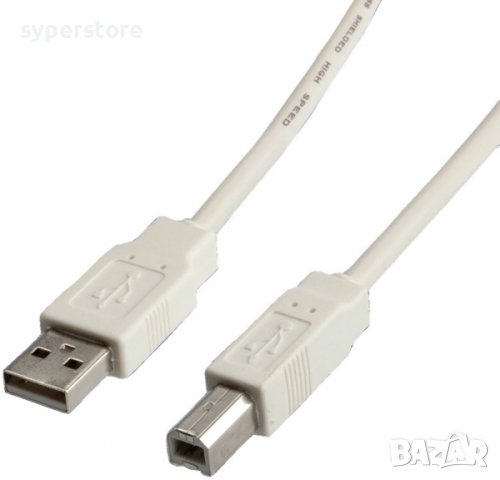 Кабел USB2.0 A-B, 4.5m  SS301029