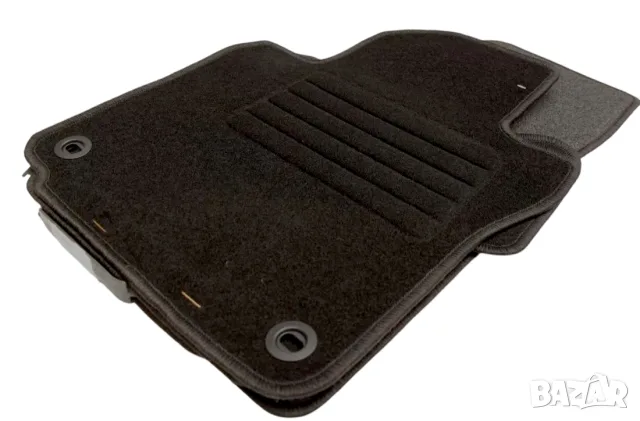 Мокетни стелки за Volkswagen Golf 5 / 6 / Jetta (2005-2011) с елипса щипки