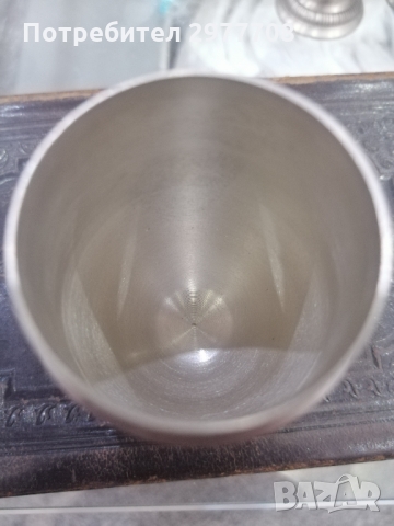 Сет калаени чаши 1955г, снимка 3 - Колекции - 36060012