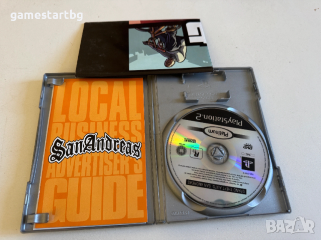 Grand Theft Auto San Andreas за PS2, снимка 3 - Игри за PlayStation - 53699998