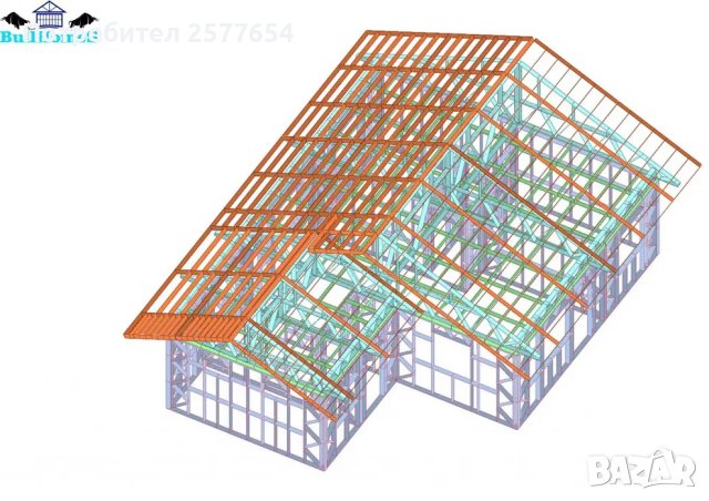 Къща,Бунгало,Преместваема къща,Сглобяеми къщи,Модулни,Жилищни-195м², снимка 2 - Строителни материали - 44209550