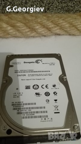 Хард диск Seagate 500 GB, снимка 4 - Твърди дискове - 41858386