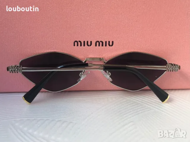 Miu 2024 дамски слънчеви очила ромб 3 цвята, снимка 15 - Слънчеви и диоптрични очила - 48005248