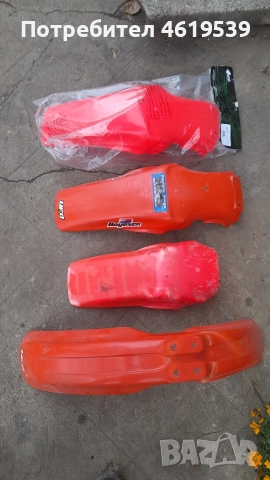 Honda Cr 1990 96 250 125 500 заден и преден калник предни страници Хонда Цр, снимка 8 - Мотоциклети и мототехника - 52598210