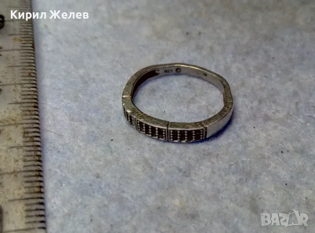 SWAROVSKI СКЪПОЦЕНЕН СРЕБЪРЕН ПРЪСТЕН СРЕБРО 925 с ЩЕМПЕЛ ЛЕБЕД на СВАРОВСКИ 47530, снимка 11 - Пръстени - 49733202