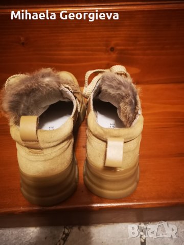 Дамски боти от естествена кожа Eva Minge, снимка 8 - Дамски боти - 39516023