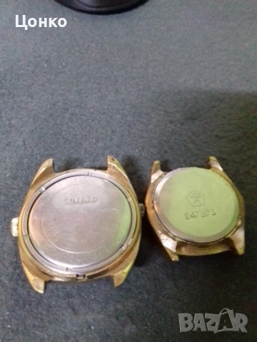 Руски механичен часовник Слава , снимка 2 - Антикварни и старинни предмети - 53076350