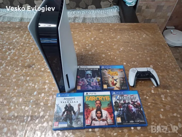 Playstation 5 с игри , снимка 1 - PlayStation конзоли - 48644556