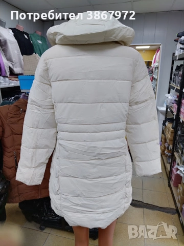 Дамско дълго зимно Яке NATURE, снимка 4 - Якета - 52003917